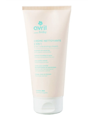 Crème nettoyante bébé 2en1 - Avril - 200ml