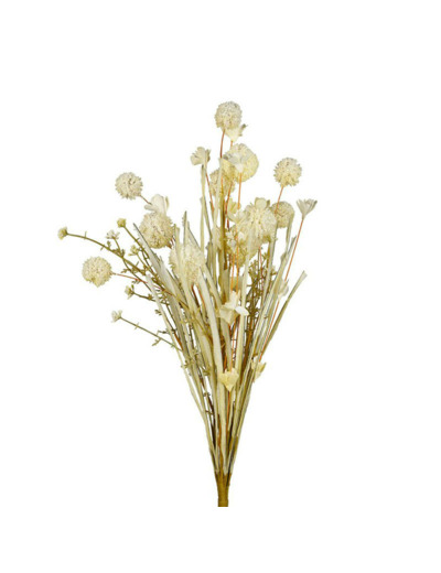 Bouquet Artificiel Champêtre Beige Naturel 56cm