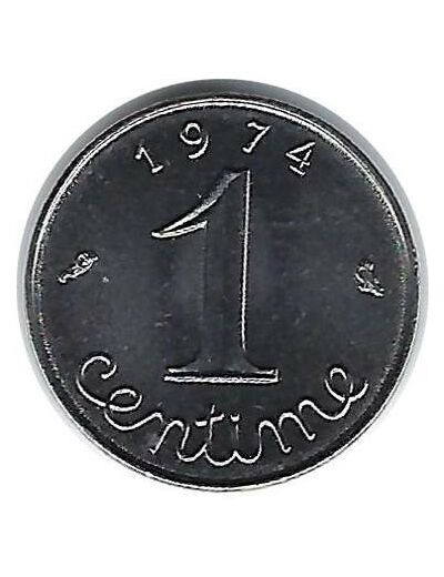 FRANCE 1 CENTIME EPI 1974 REBORD SUP