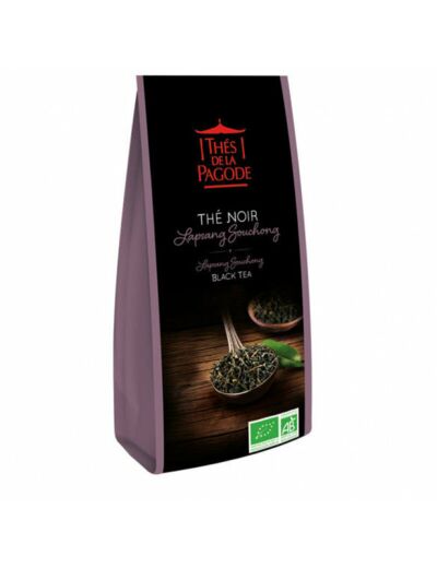 Thé Noir Lapsang Souchong Bio-100g-Thés de la Pagode