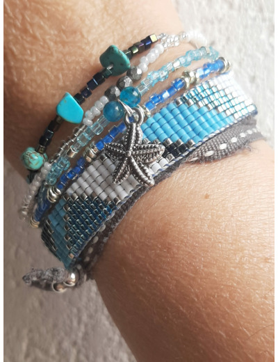 BRACELET MANCHETTE OCEAN STAR