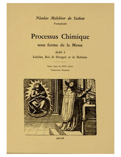 Processus chimique sous forme de la messe