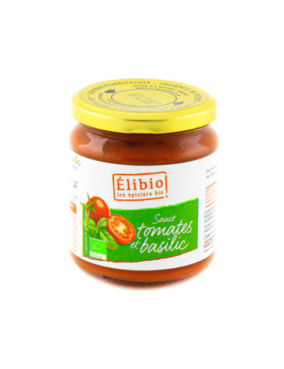 Sauce Tomates et Basilic Bio 300g