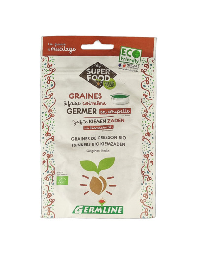 Graines de Cresson à Germer 100g Bio