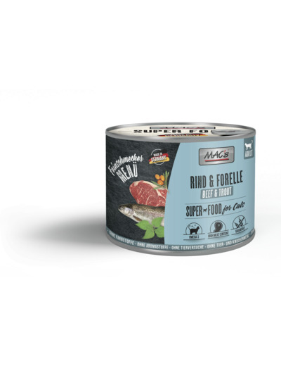 MAC's Boeuf & Truite pour chat - 200g