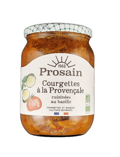 Courgette à la Provençale Basilic 650g bio