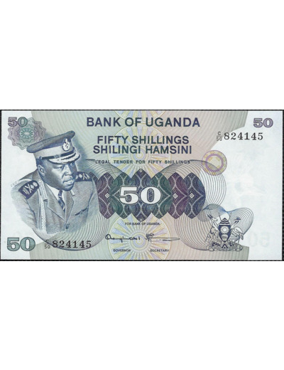 OUGANDA 50 SHILLINGS non daté (1973) SERIE C50 NEUF