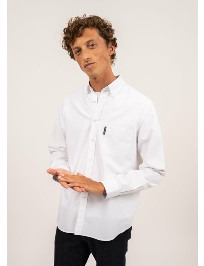 Chemise manches longues Amboise en coton
