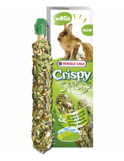 Crispy Mega Sticks x2 prairie verte - 140g