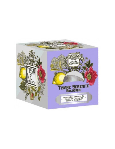 Tisane Sérénité bio 24 sachets 36 gr recharge carton