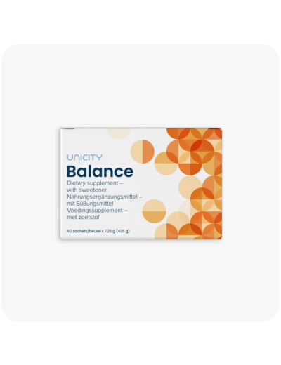 Balance Orange - Unicity (60 sachets de concentré de fibres naturelles)