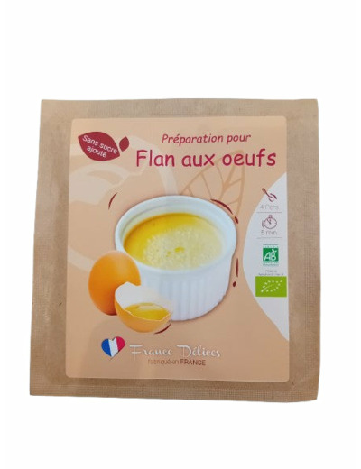 Préparation pour Flan aux œufs-4 personnes-France Délices