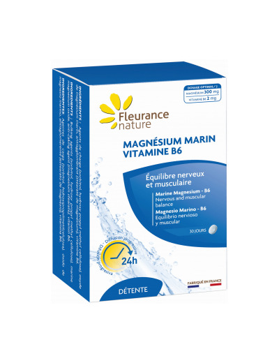 Magnésium marin B6 60 comprimés