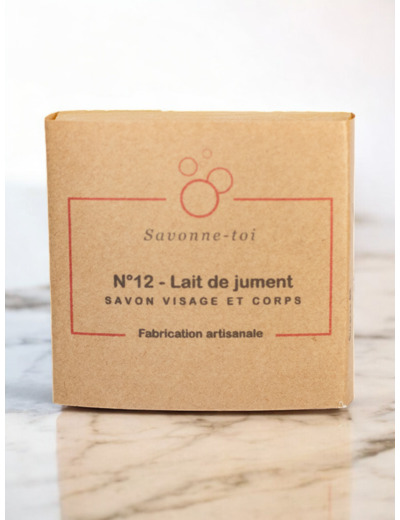 SAVON N°12 Lait de jument