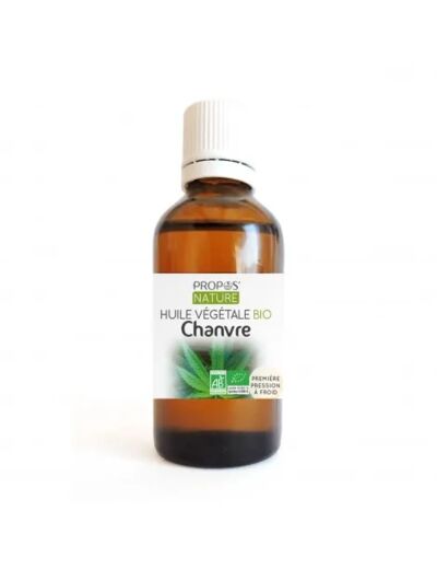 Huile végétale de Chanvre Bio AB -Propos Nature | 50ml*