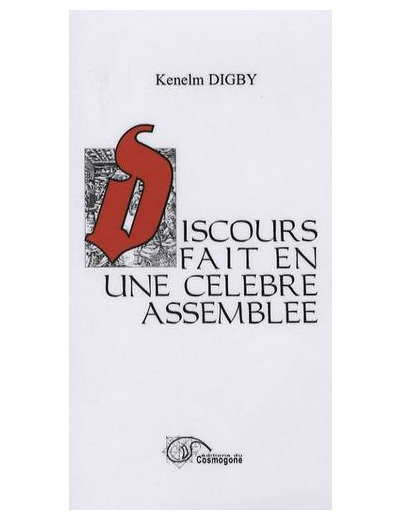 Discours fait en une célèbre assemblée