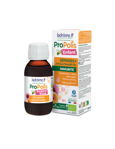 Sirop bio à la propolis Enfant 100ml