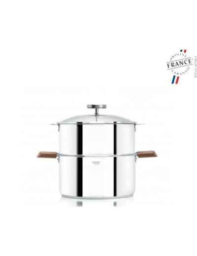 BIOME CUISSON SAINE 20 CM - POIGNEE BOIS / CUISEUR VAPEUR