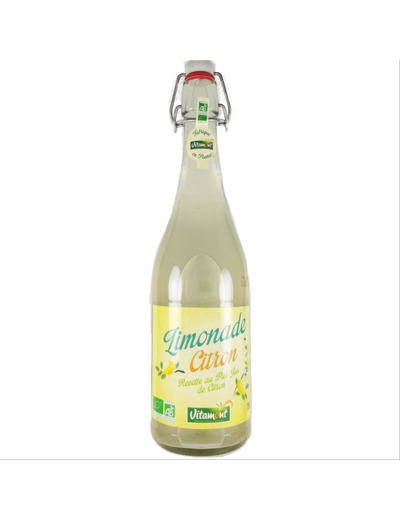 Limonade au Jus de Citron Bio 75cl