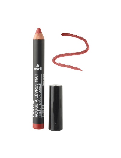 Crayon rouge à lèvres mat Jumbo Terre Battue