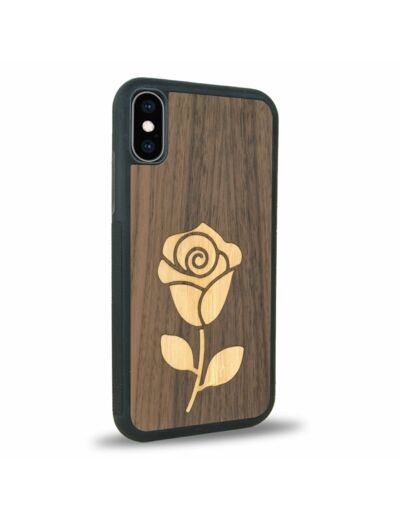 Coque iPhone XS - La rose