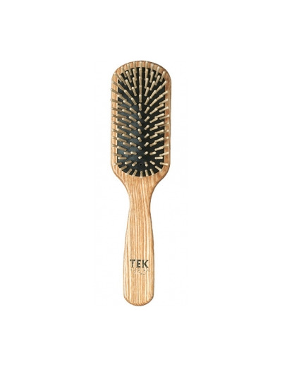 Brosse rectangulaire en Frêne naturel picots courts