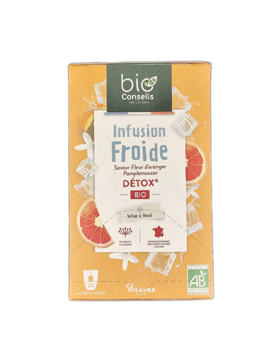 Infusion Froide Détox x20 Bio