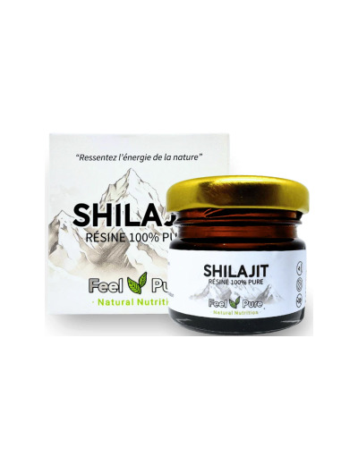 Résine de Shilajit 100% Pure 30g