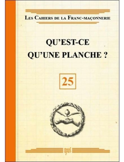 Qu'est-ce qu'une planche ? livret 25