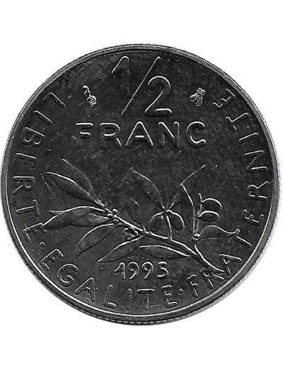 FRANCE 1/2 FRANC ROTY 1995 SUP/NC