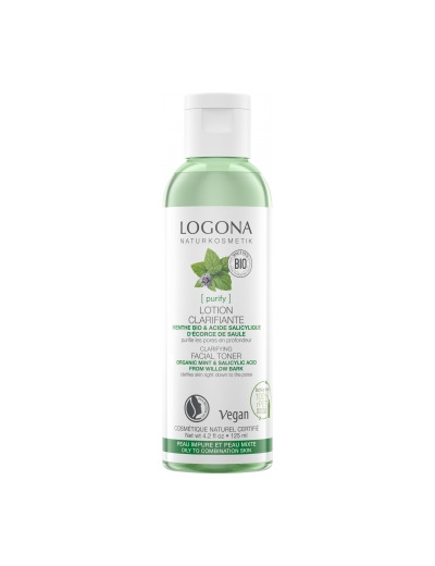 Lotion menthe bio et acide salicylique 125ml