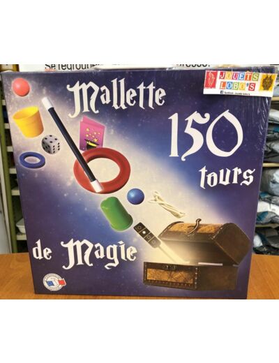 MALLETTE 150 TOURS DE MAGIE de chez FERRIOT CRIC BOITE NEUVE