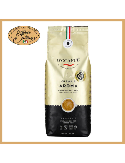 Café en grains torrifié 100% arabica