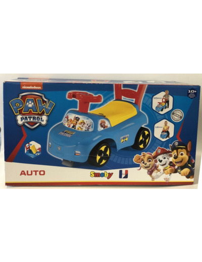 PORTEUR AUTO PAW PATROL de chez SMOBY