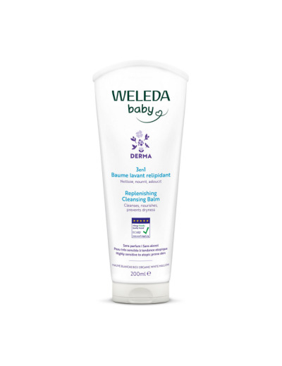 Baume lavant relipidant sans parfum 200ml