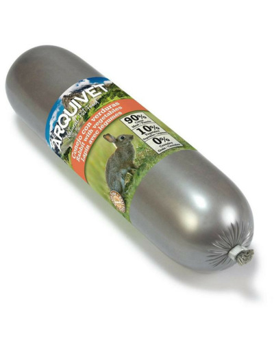 ARQUIVET, Saucisse de lapin aux légumes - 500g
