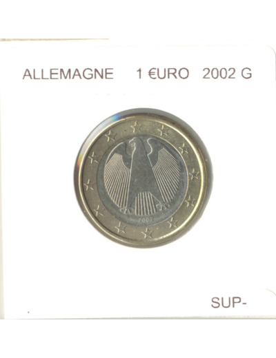 Allemagne 2002 G 1 EURO SUP-