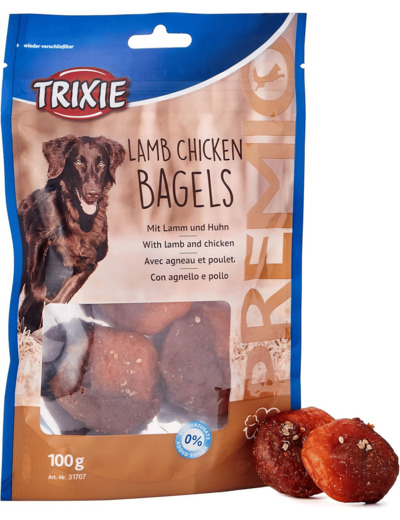 TRIXIE Premio Lamb Chicken Bagels - 100 g