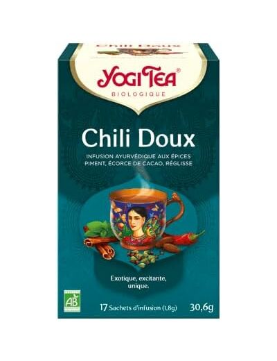 TISANE CHILI DOUX 17X1,8G Yogi Tea