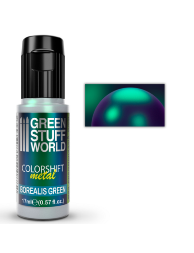 Peinture - Colorshift Metal "Chameleon" 17ml - Borealis Green