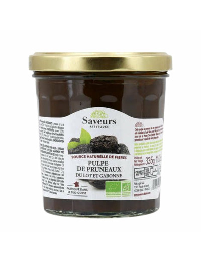 Pulpe de Pruneaux Bio-Saveurs et Fruits du Lot-et-Garonne