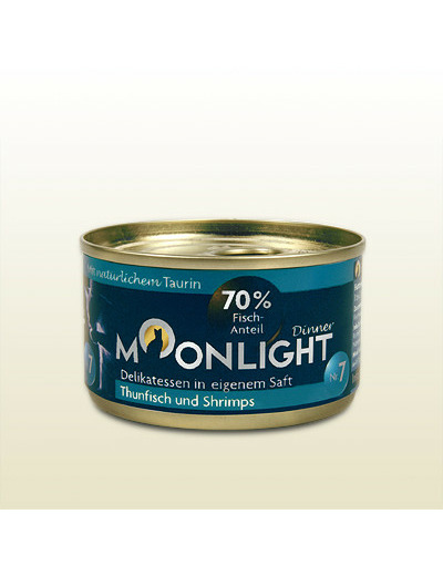 Moonlight "Thon & Crevettes" pour chat adulte - 80g