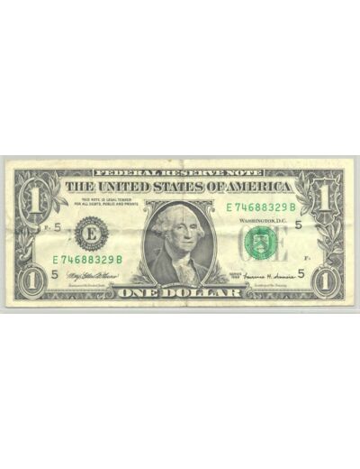 AMERIQUE U.S.A.  (Virginie) 1 DOLLAR 1999 SERIE E TTB
