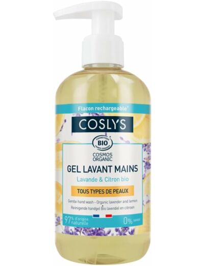 GEL LAVANT MAINS LAVANDE & CITRON 300ML Coslys