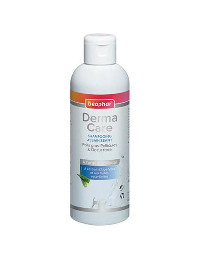 DermaCare, Shampoing assainissant pour chien et chat - 200ml