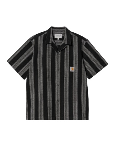 Chemise M/C CARHARTT WIP Dodson Stripe Black