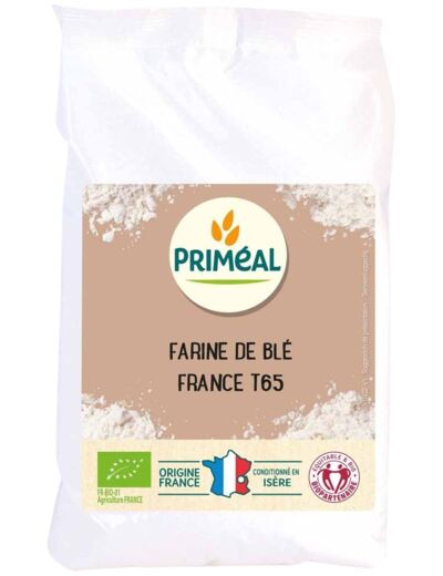 Farine de Blé claire France type 65-1kg-Priméal