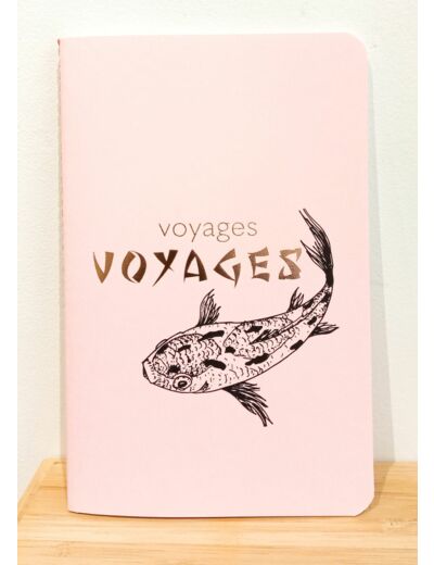 Carnet "voyages" carpe koi La maison des impressions