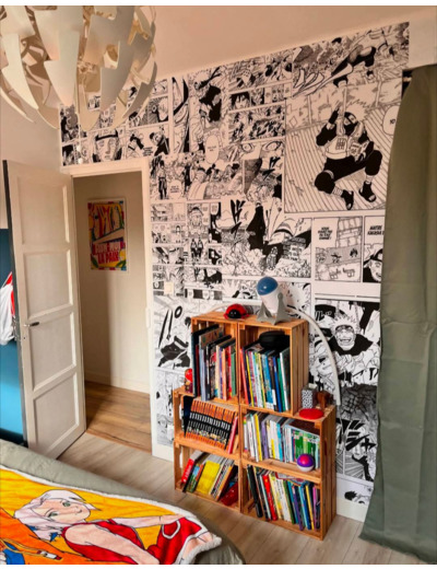 Papier peint manga sur mesure réservation devis