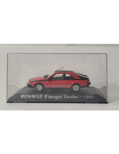 RENAULT FUEGO TURBO 1983 1/43 BOITE D'ORIGINE